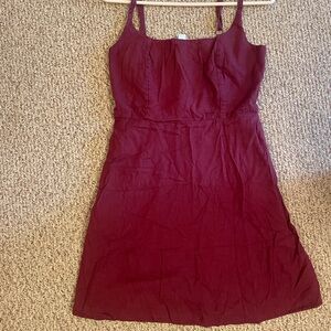 Old Navy Burgundy Mini Dress